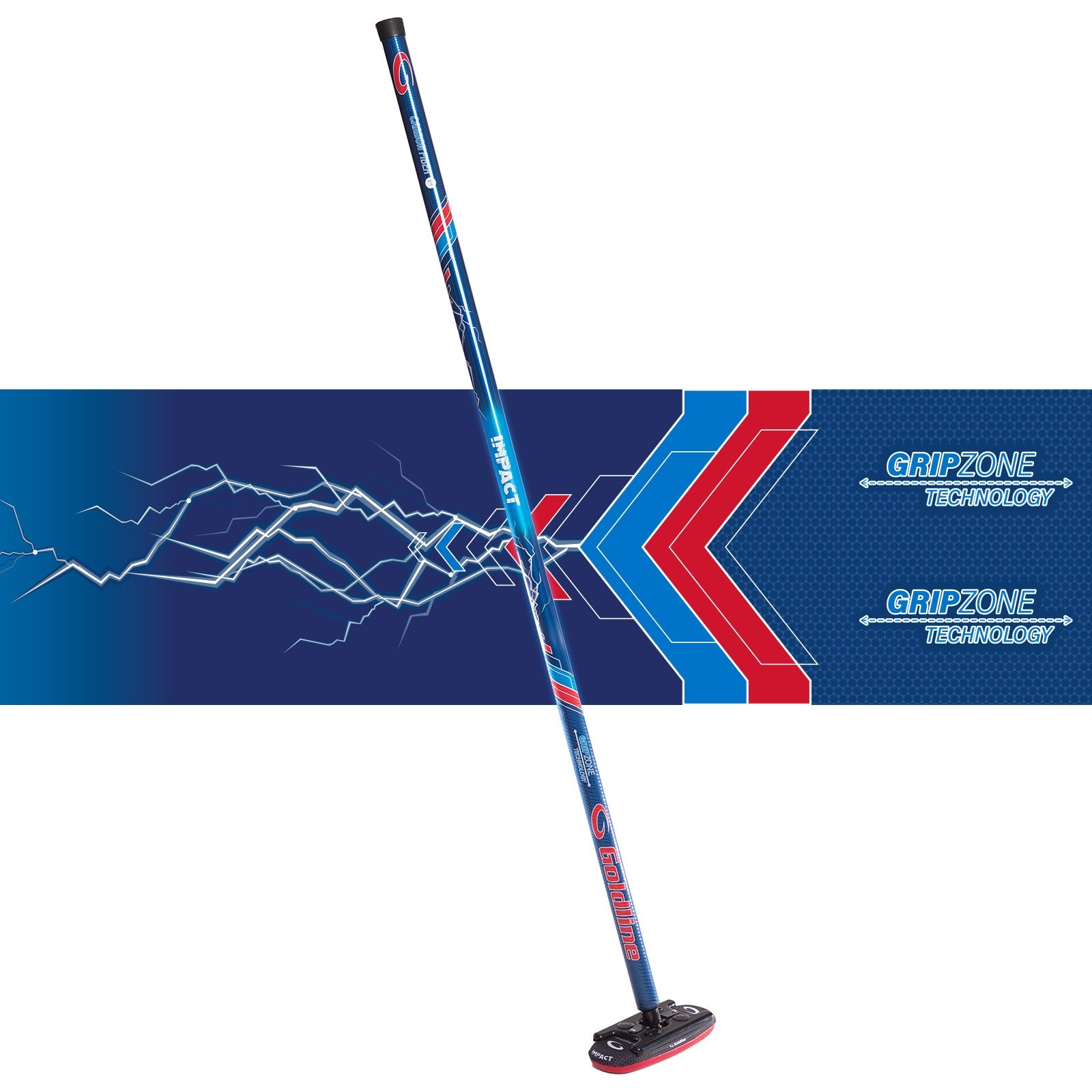 Carbon Fiber Impact Curling Broom - Broomfitters