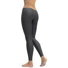 Charcoal Light Gray Leggings - Broomfitters