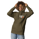 Curler King (Brown) Unisex Hoodie - Broomfitters