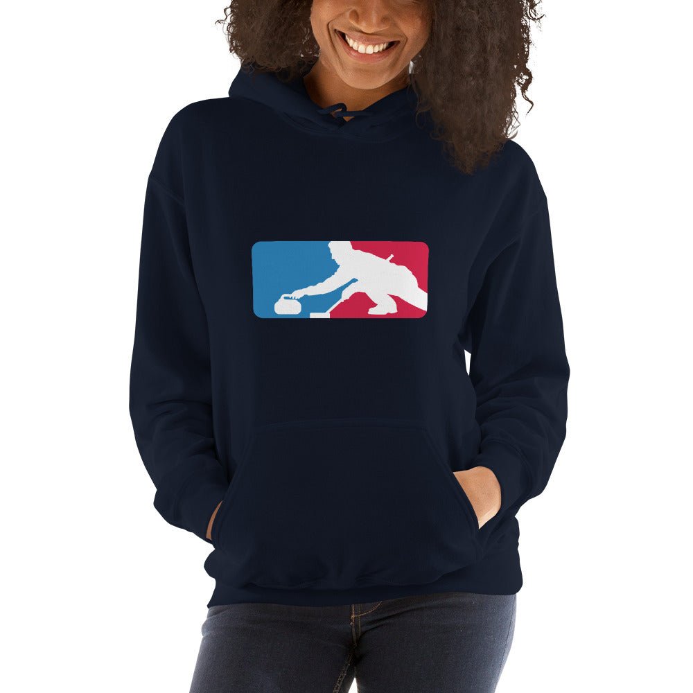 Curling Association Logo Unisex Hoodie - Broomfitters