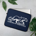 Curling at Penn State Laptop Sleeve - Broomfitters