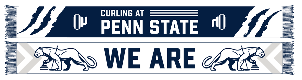 Curling at Penn State Scarf - Broomfitters