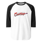 CurlVegas 3/4 sleeve raglan shirt - Broomfitters