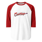 CurlVegas 3/4 sleeve raglan shirt - Broomfitters