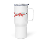 CurlVegas Travel mug with a handle - Broomfitters