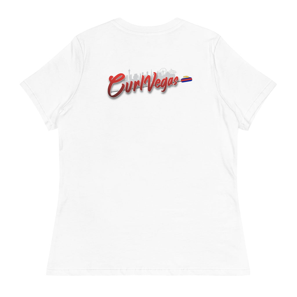 CurlVegas Women's Relaxed T-Shirt - Broomfitters