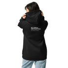 Global Initiative Embroidered eco raglan hoodie - Broomfitters