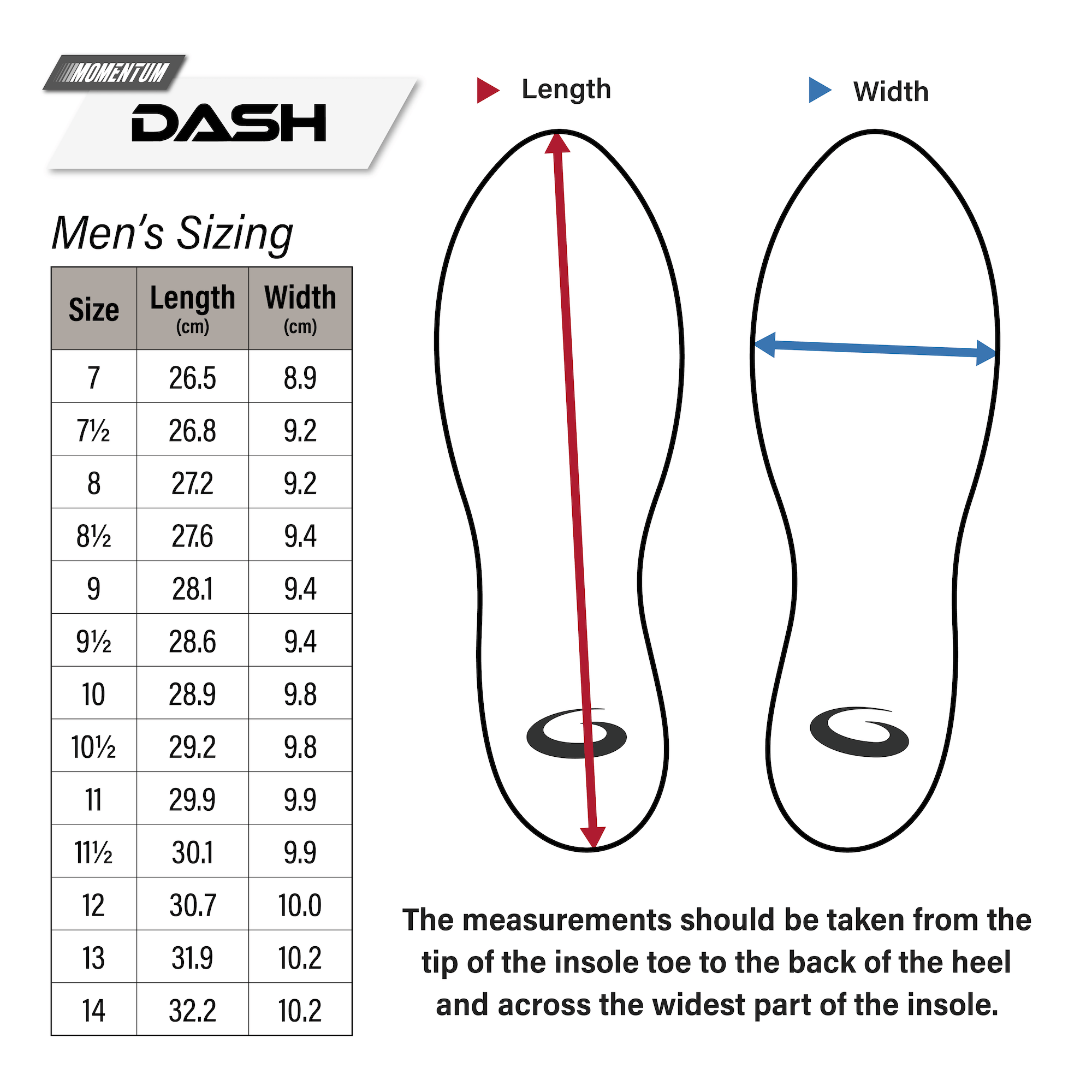 Goldline Men's Momentum Dash Curling Shoes - Broomfitters