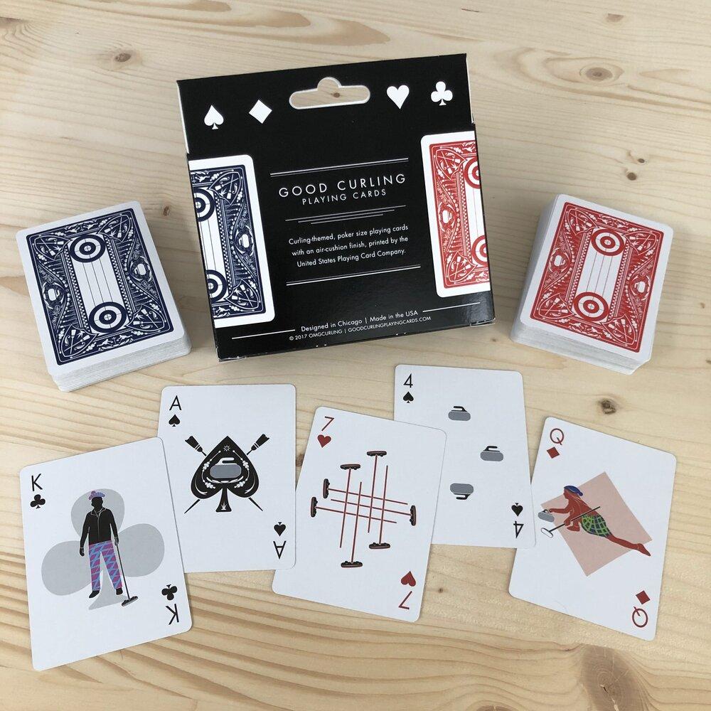 Good Curling Playing Cards - Broomfitters