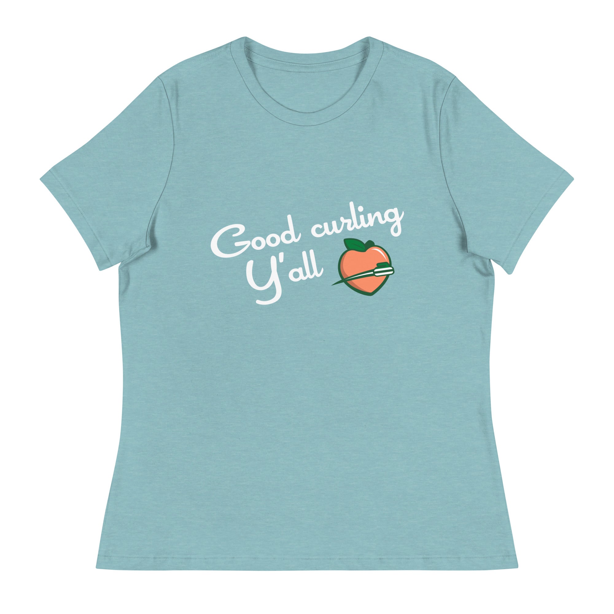 Good Curling Y'all Women's Relaxed T-Shirt - Broomfitters