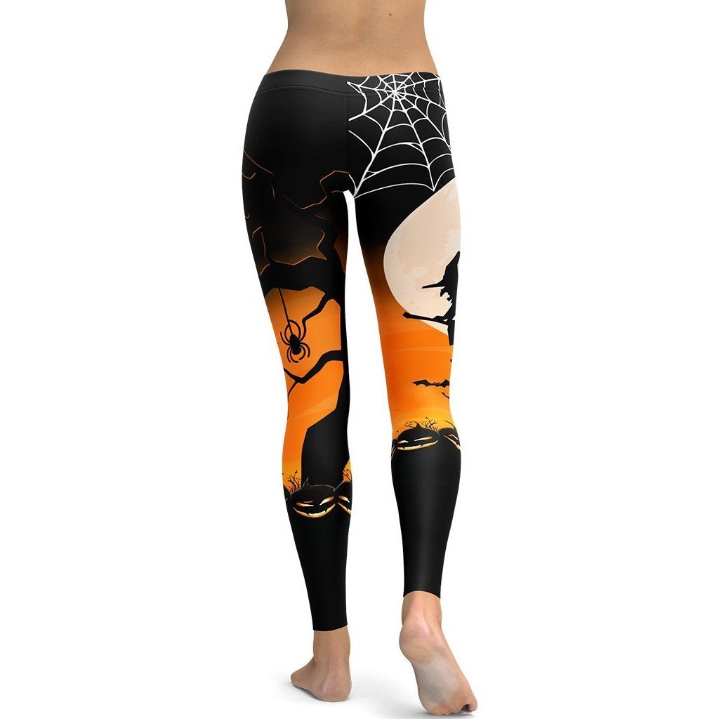 Halloween Night Leggings - Broomfitters