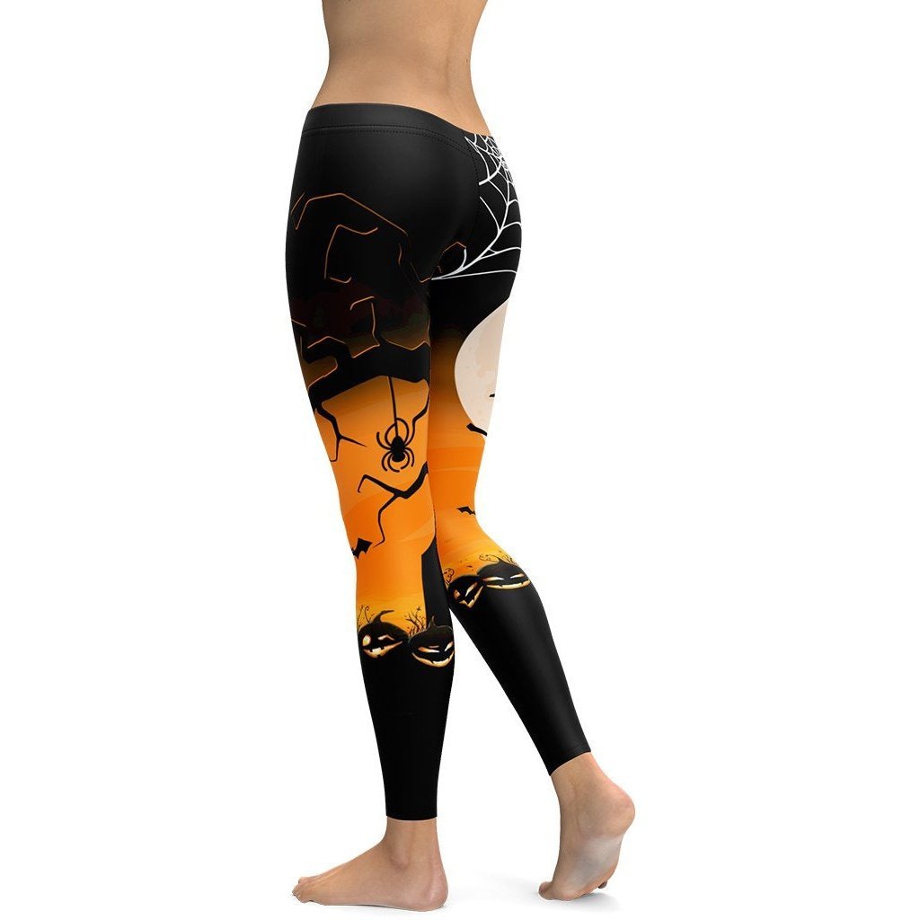 Halloween Night Leggings - Broomfitters