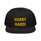 HURRY HARD Snapback Hat - Broomfitters