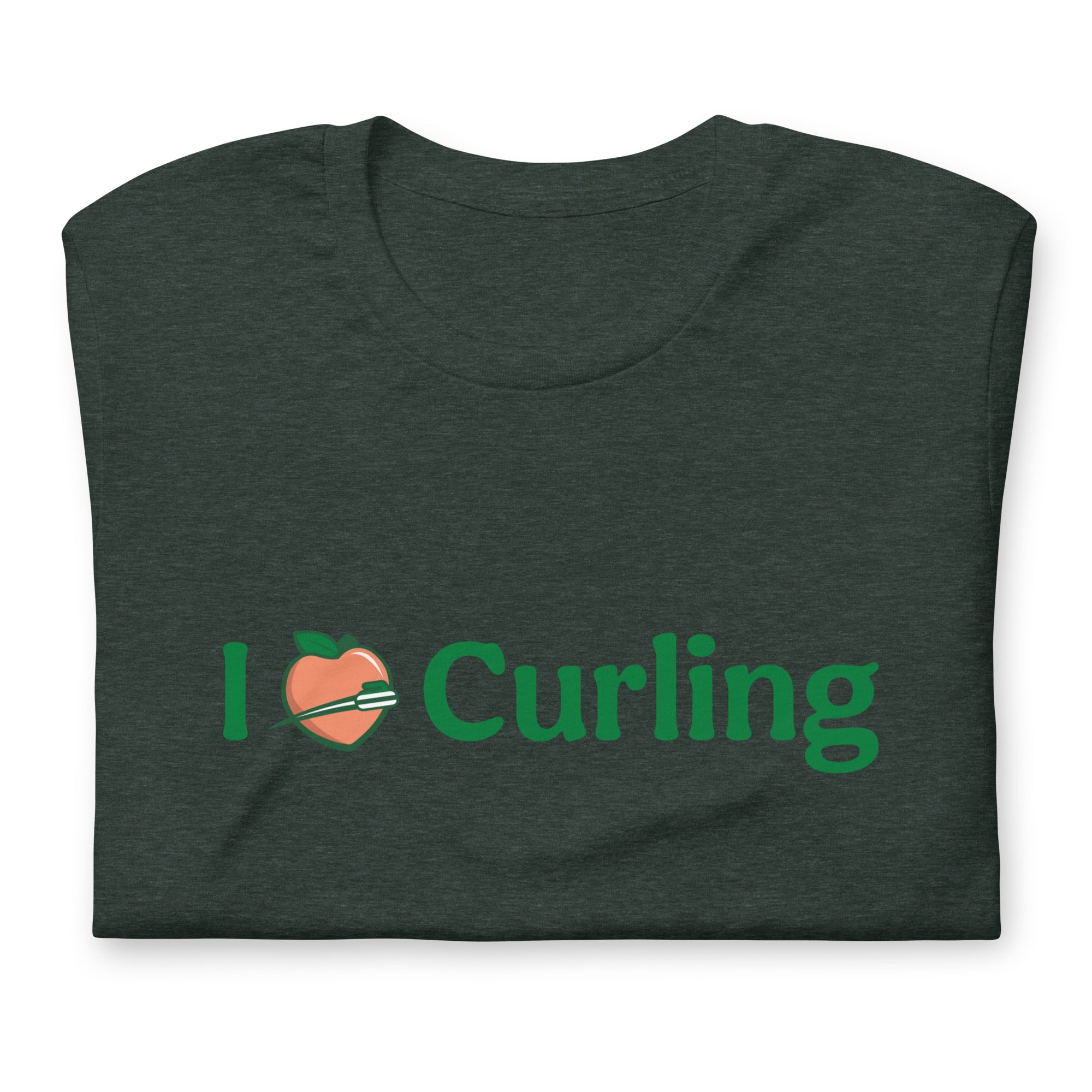 I Love Curling Peachtree Curling Association T-shirt - Broomfitters