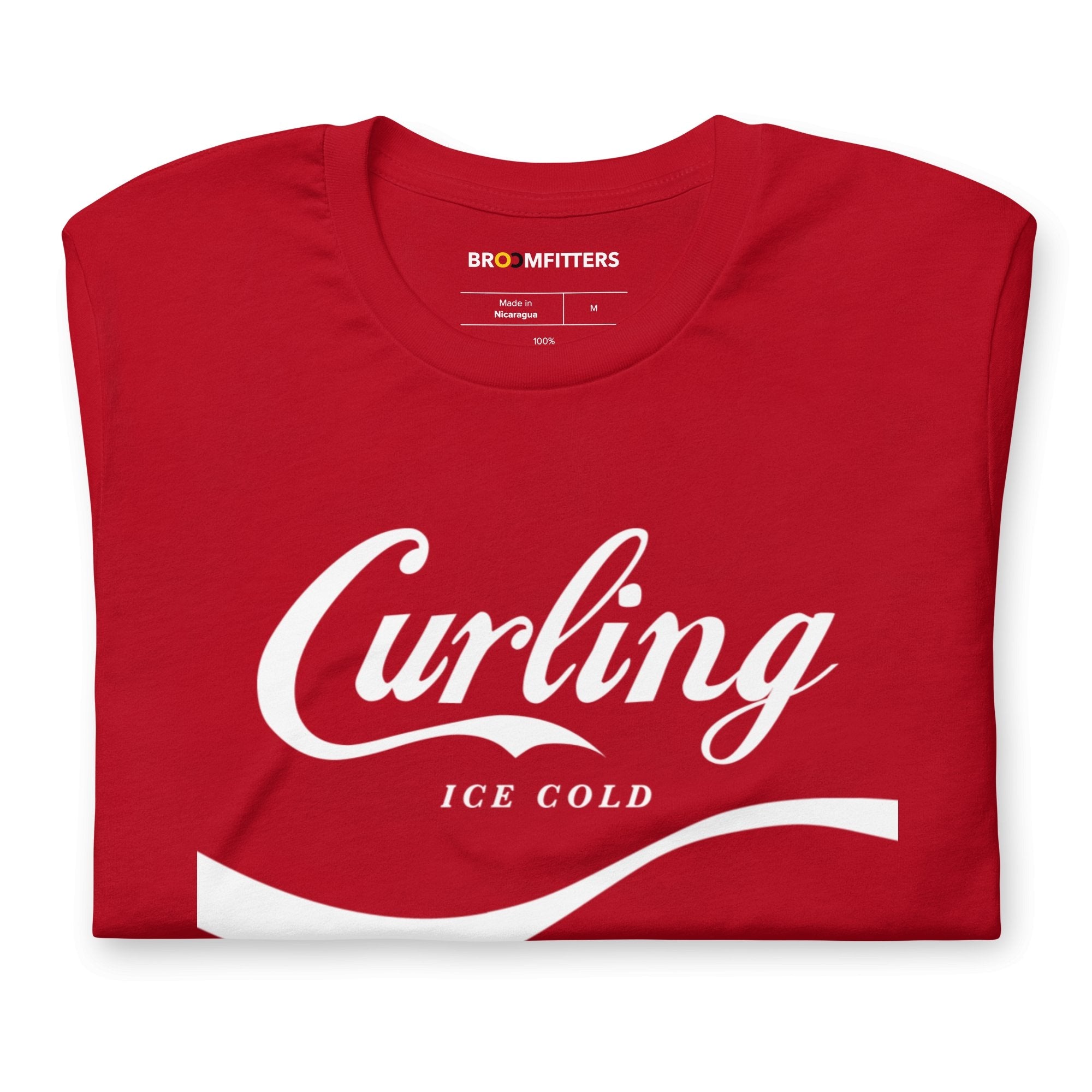 Ice Cold Curling T-shirt - Broomfitters