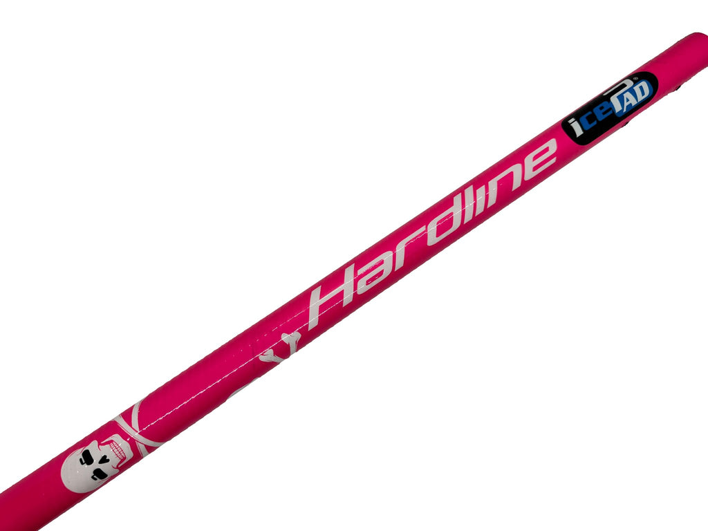 Lady Rebel - Hardline Carbon Fiber Curling Broom - Pink Skulls Special Edition - Broomfitters