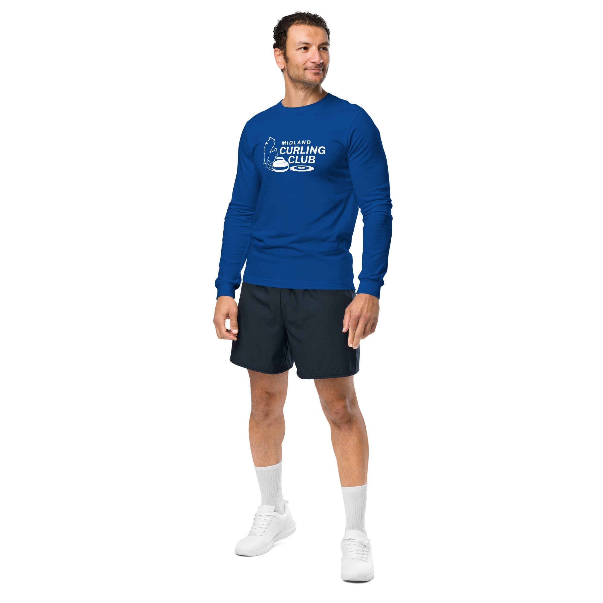 Midland Blue Unisex Long Sleeve Tee - Broomfitters