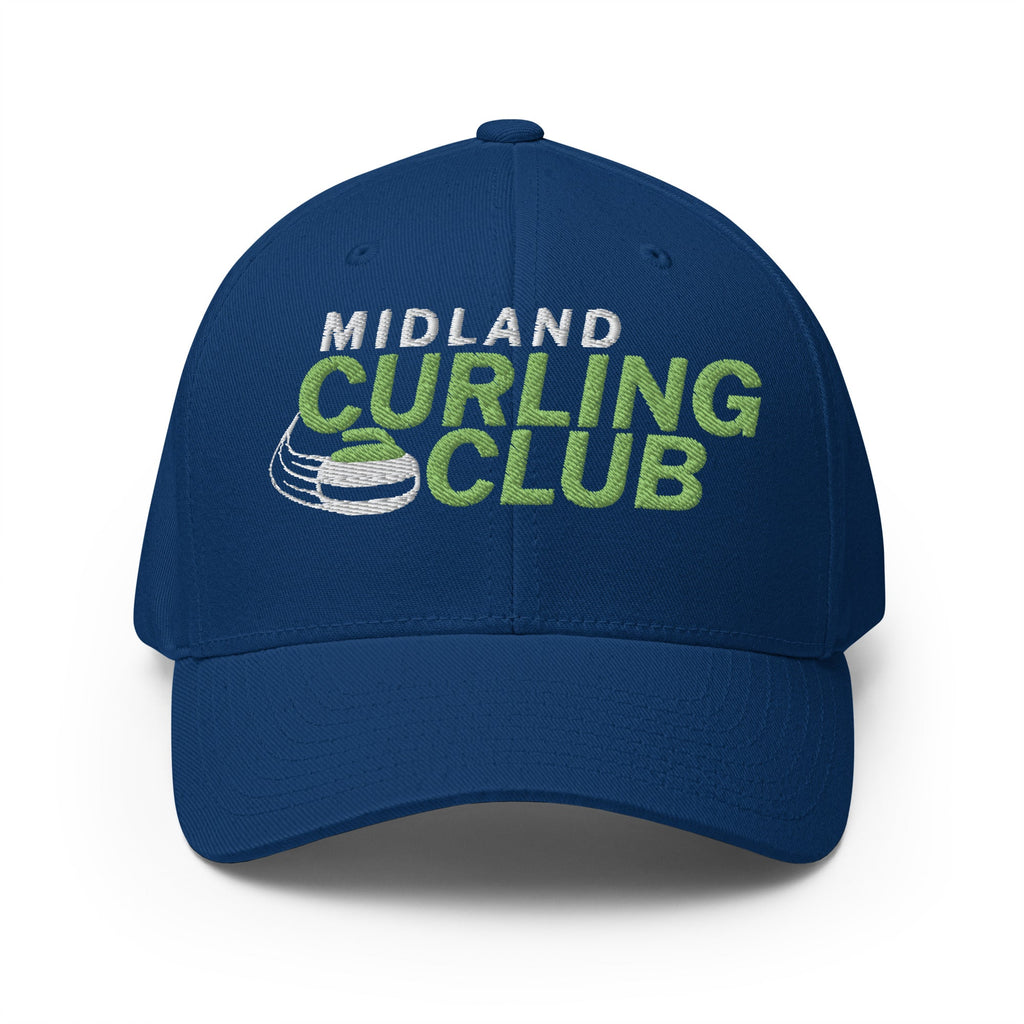 Midland Curling Club Structured Twill Cap - Broomfitters