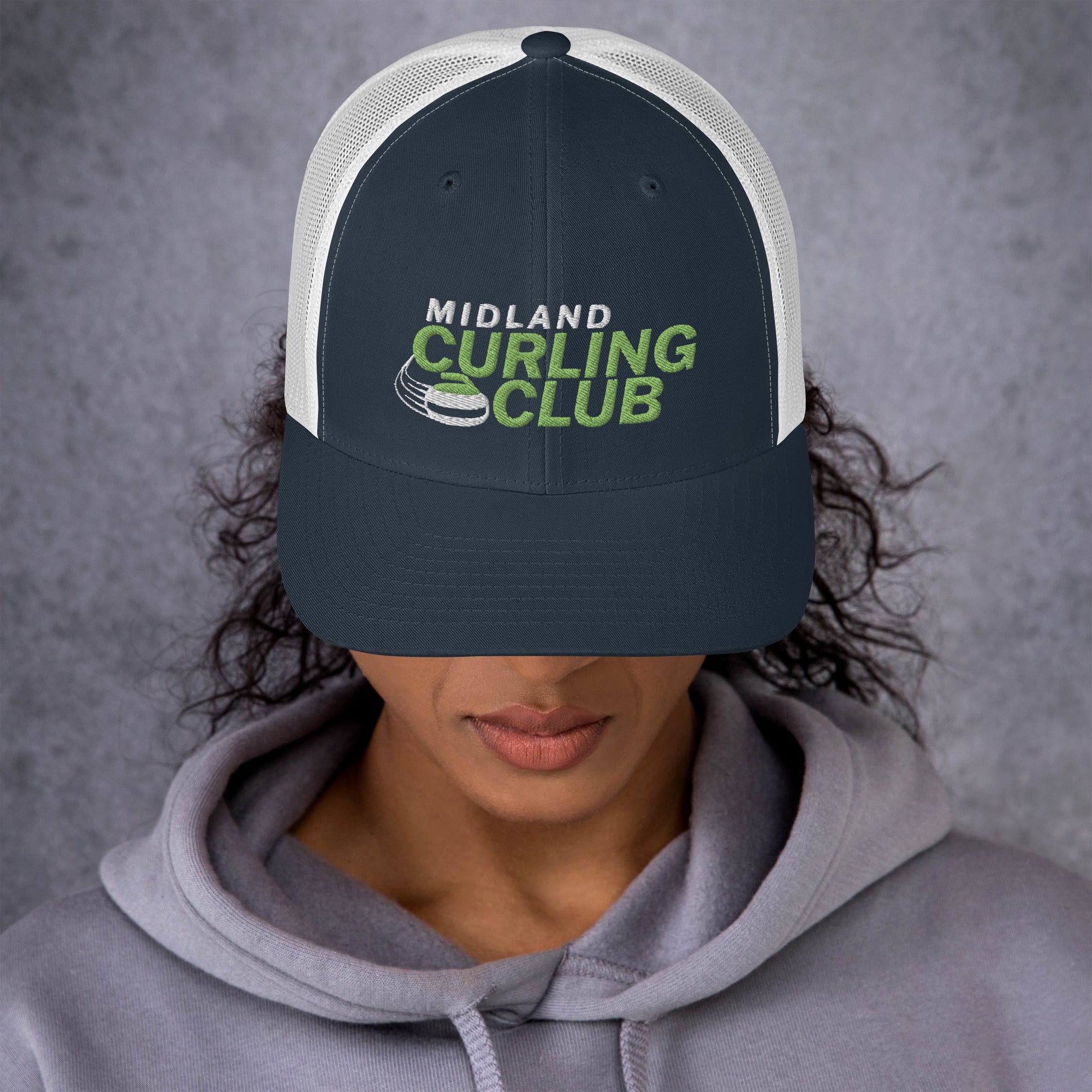 Midland Curling Club Trucker Cap - Broomfitters