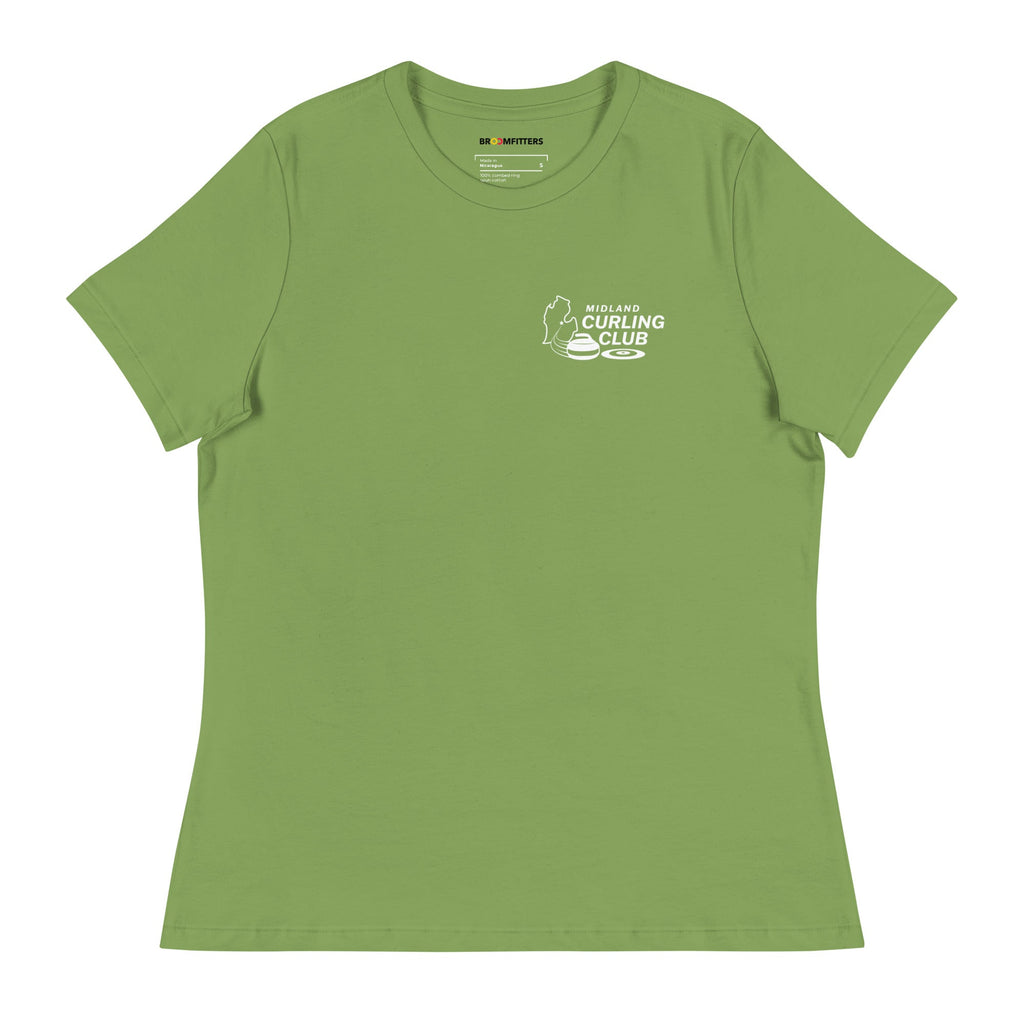 Midland Curling Club Women's Relaxed T-Shirt - Broomfitters