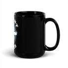 Midnight Sliders Black Glossy Mug - Broomfitters