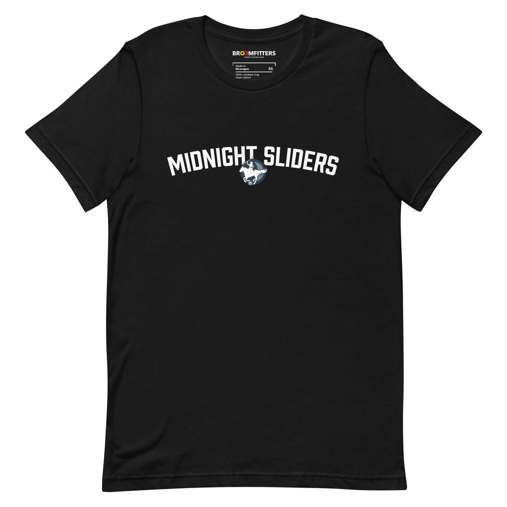 Midnight Sliders Unisex t-shirt - Broomfitters