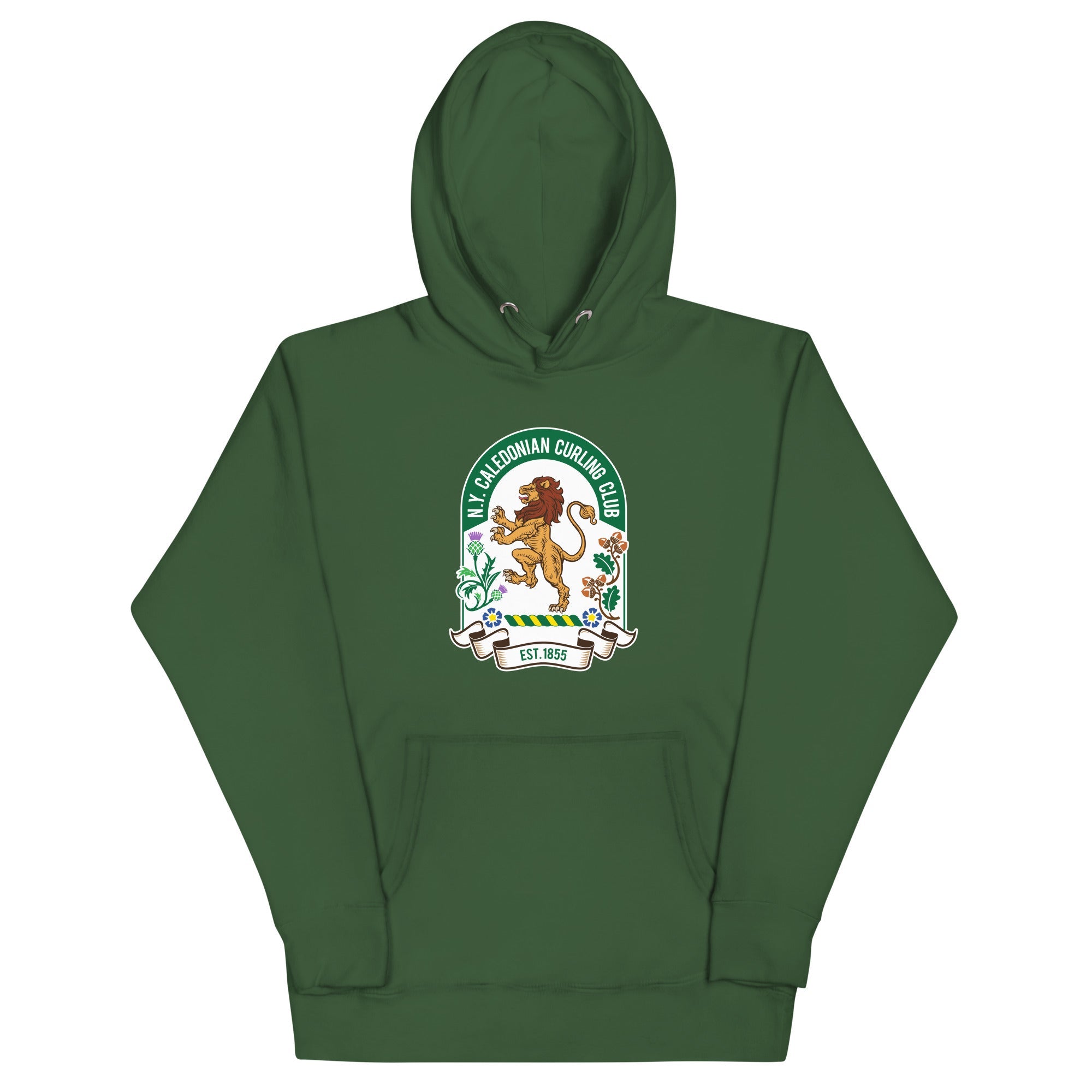 N.Y. Caledonian Curling Club Unisex Hoodie - Broomfitters