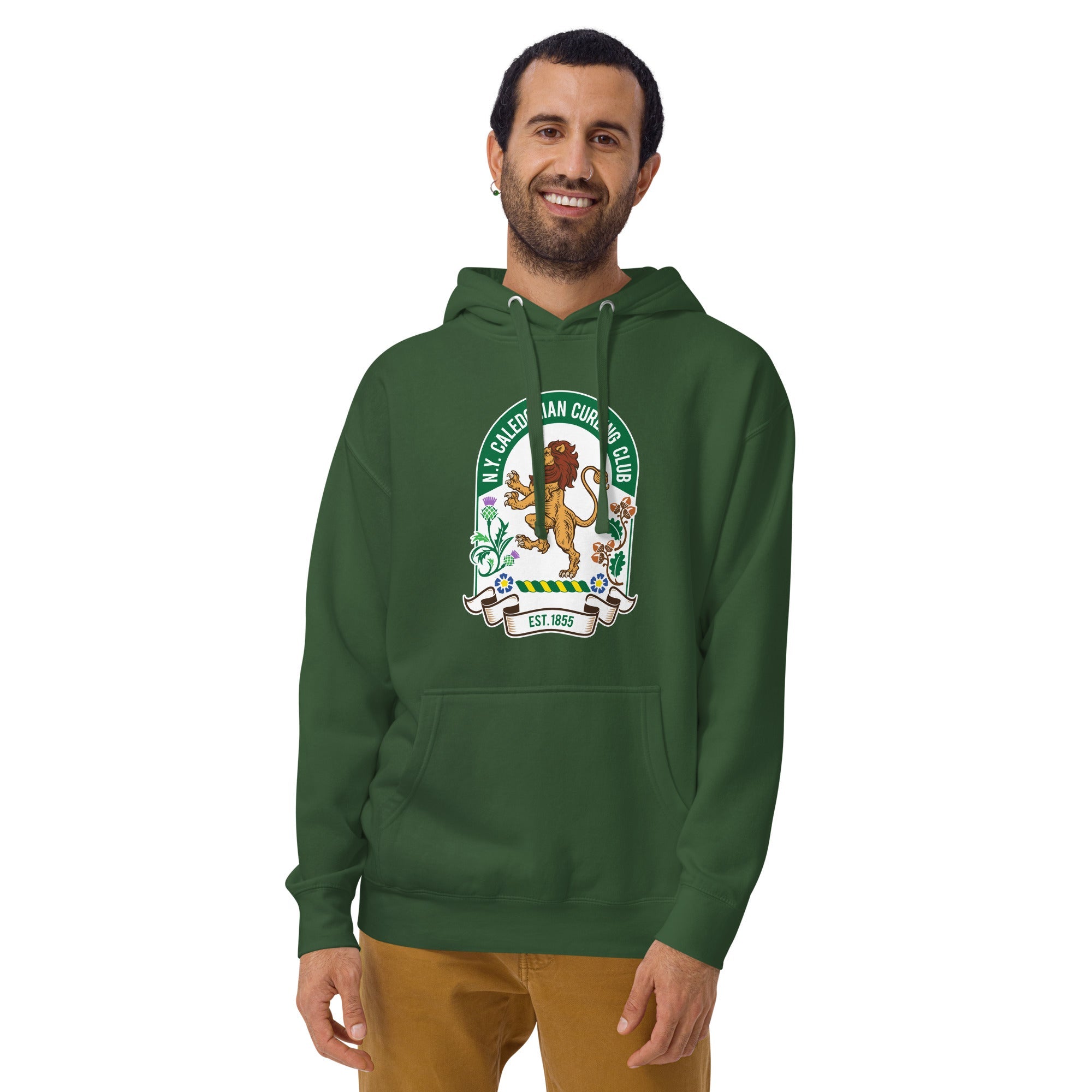 N.Y. Caledonian Curling Club Unisex Hoodie - Broomfitters