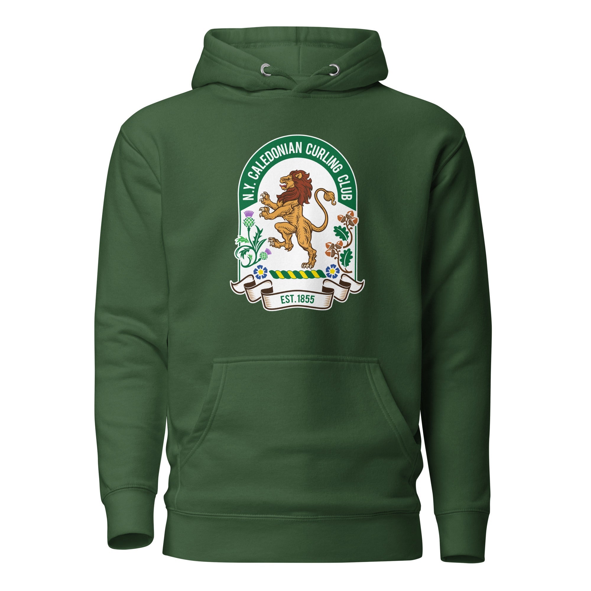 N.Y. Caledonian Curling Club Unisex Hoodie - Broomfitters