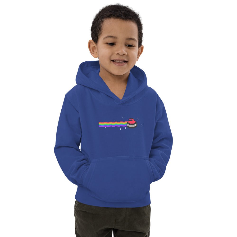 Nyan Curl Kids Hoodie - Broomfitters