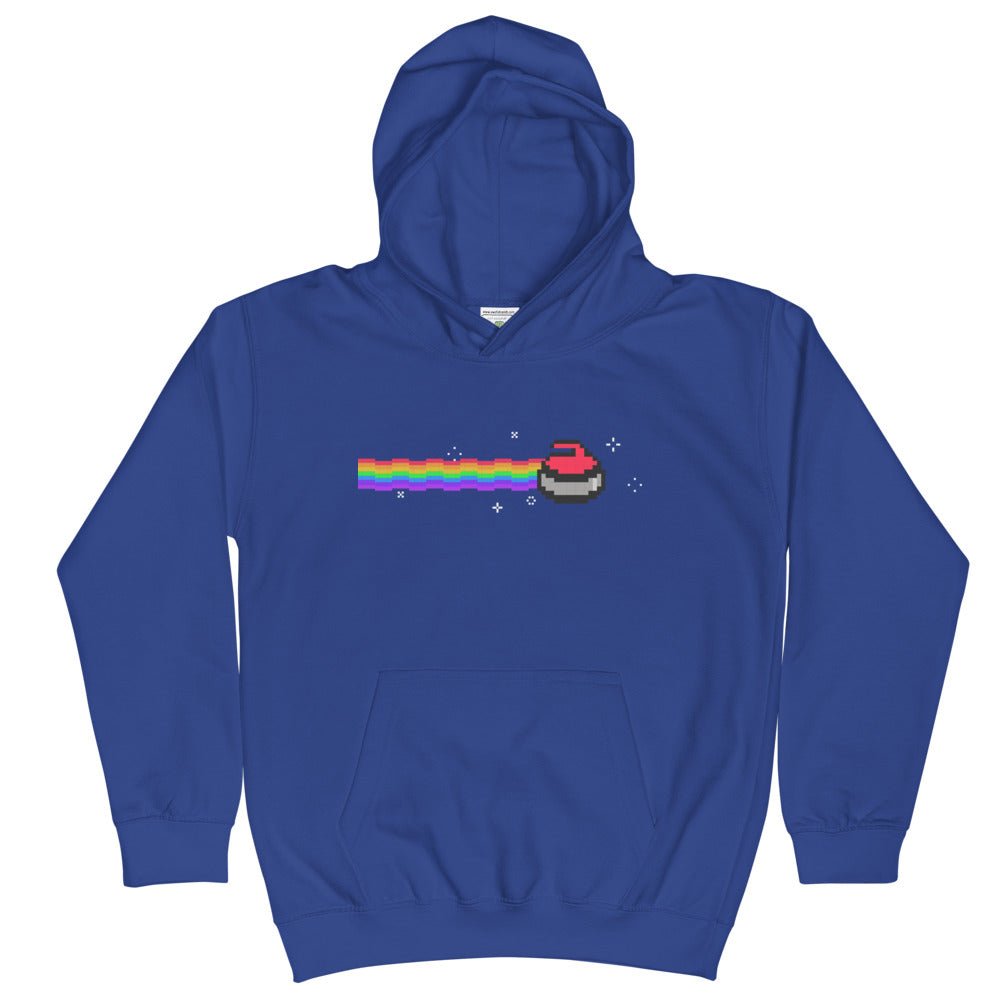 Nyan Curl Kids Hoodie - Broomfitters