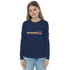 Nyan Curl kids long sleeve tee - Broomfitters