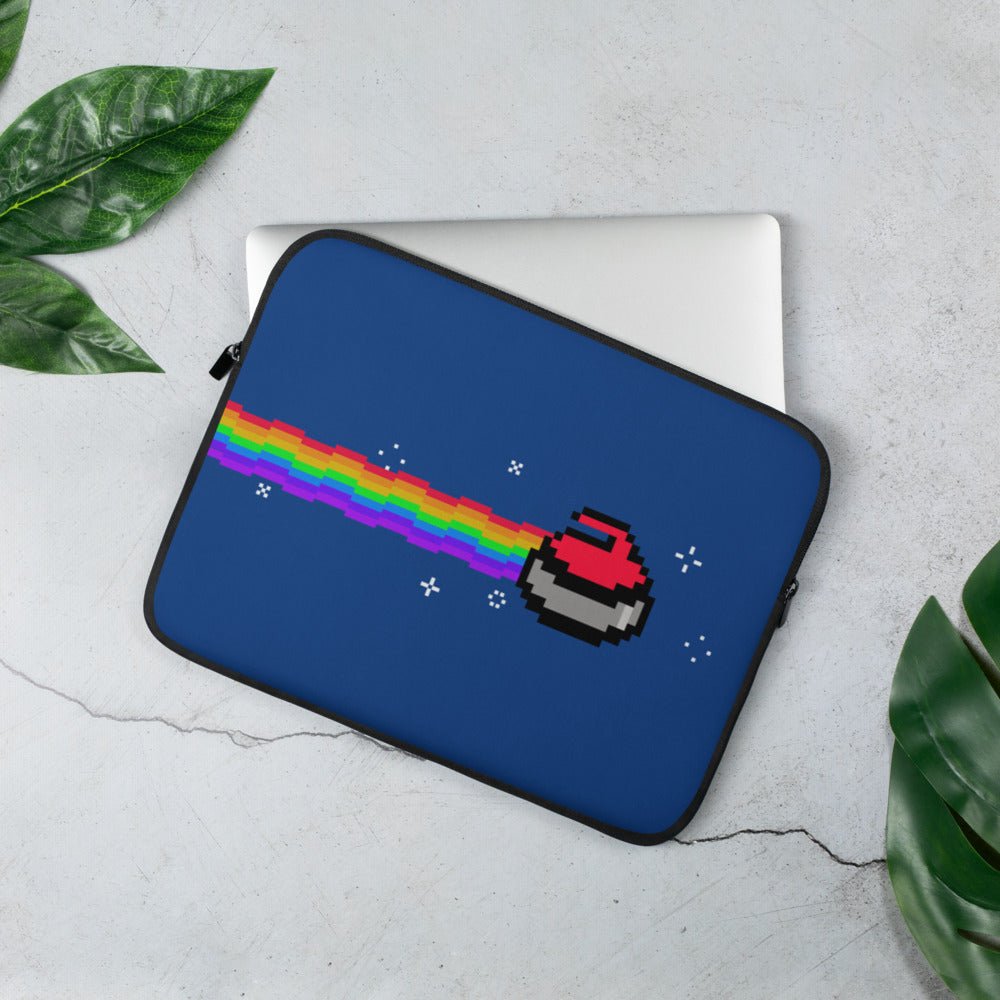 Nyan Curl Laptop Sleeve - Broomfitters