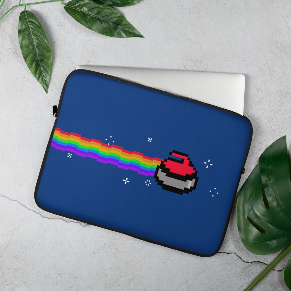 Nyan Curl Laptop Sleeve - Broomfitters