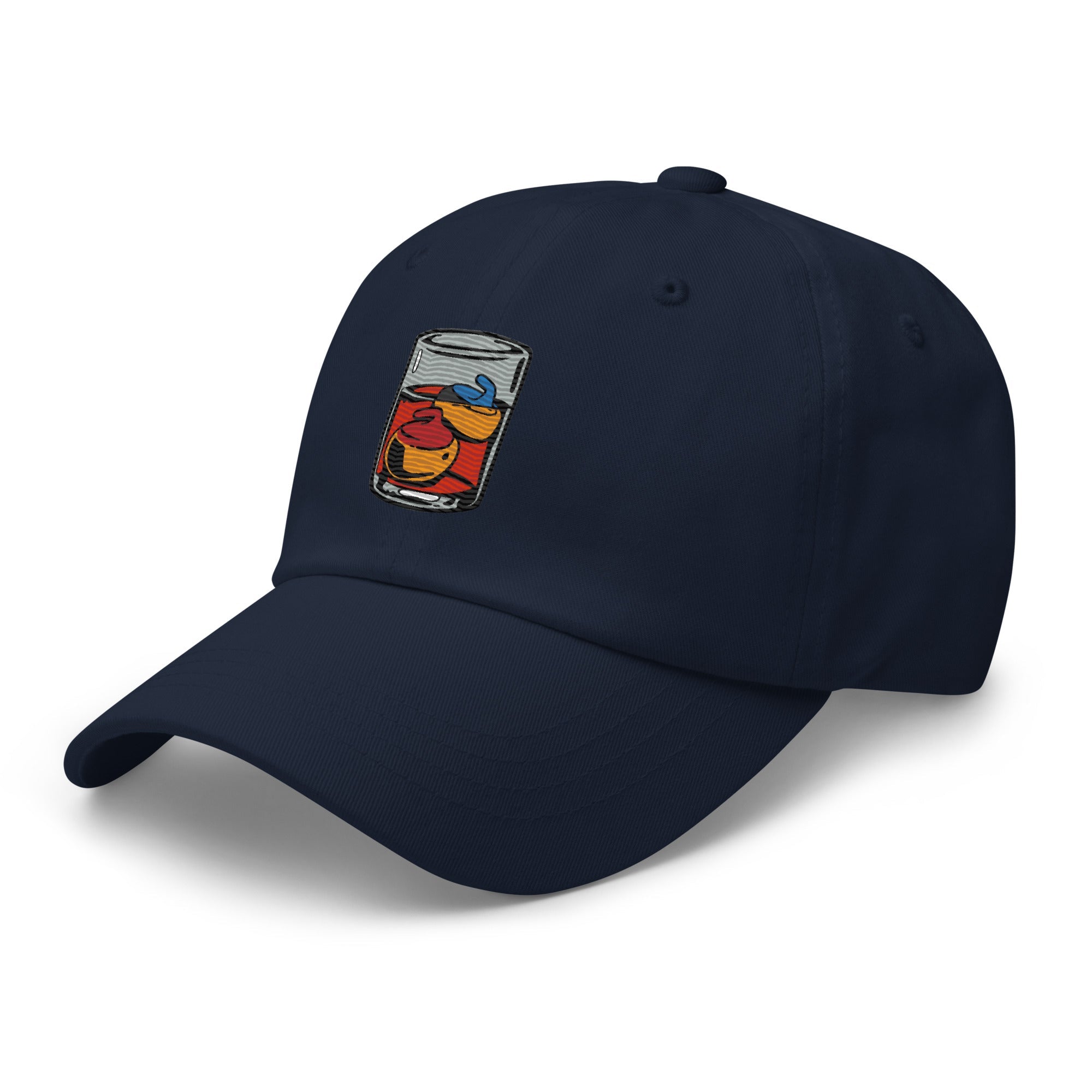 On the Rocks - Curling hat - Embroidered Dad Hat - Broomfitters