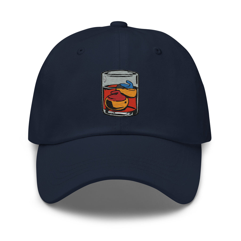 On the Rocks - Curling hat - Embroidered Dad Hat - Broomfitters