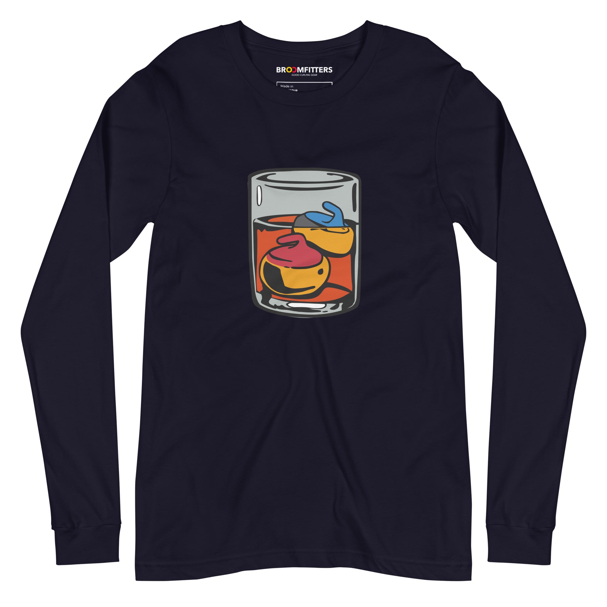 On The Rocks Unisex Long Sleeve Tee - Broomfitters