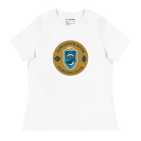 Pawcatuck River Curling Club Women's Relaxed T-Shirt - Broomfitters