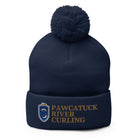 Pawcatuck River Curling Pom-Pom Beanie - Broomfitters