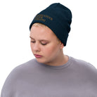 Pawcatuck River Curling Ribbed knit beanie - Broomfitters