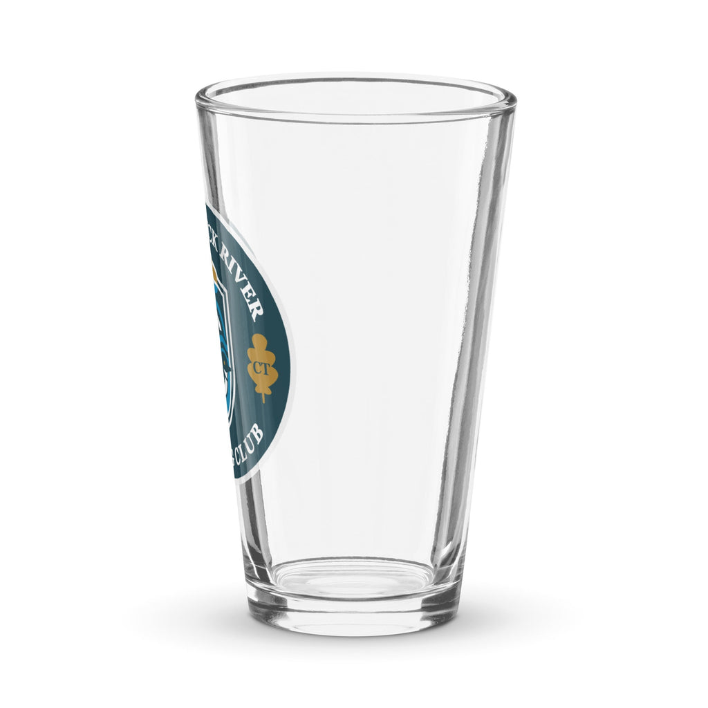 Pawcatuck River Curling Shaker pint glass - Broomfitters