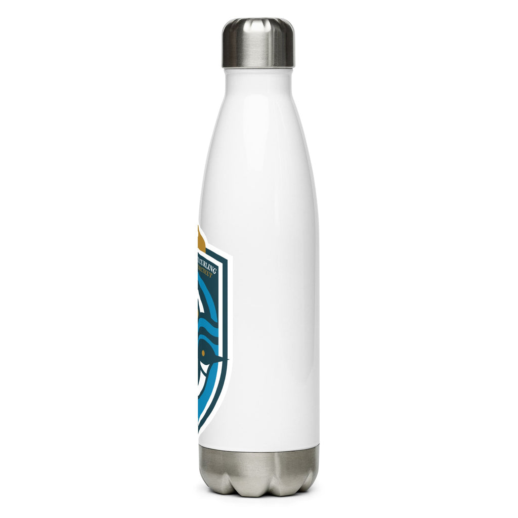 Pawcatuck River Curling Stainless steel water bottle - Broomfitters
