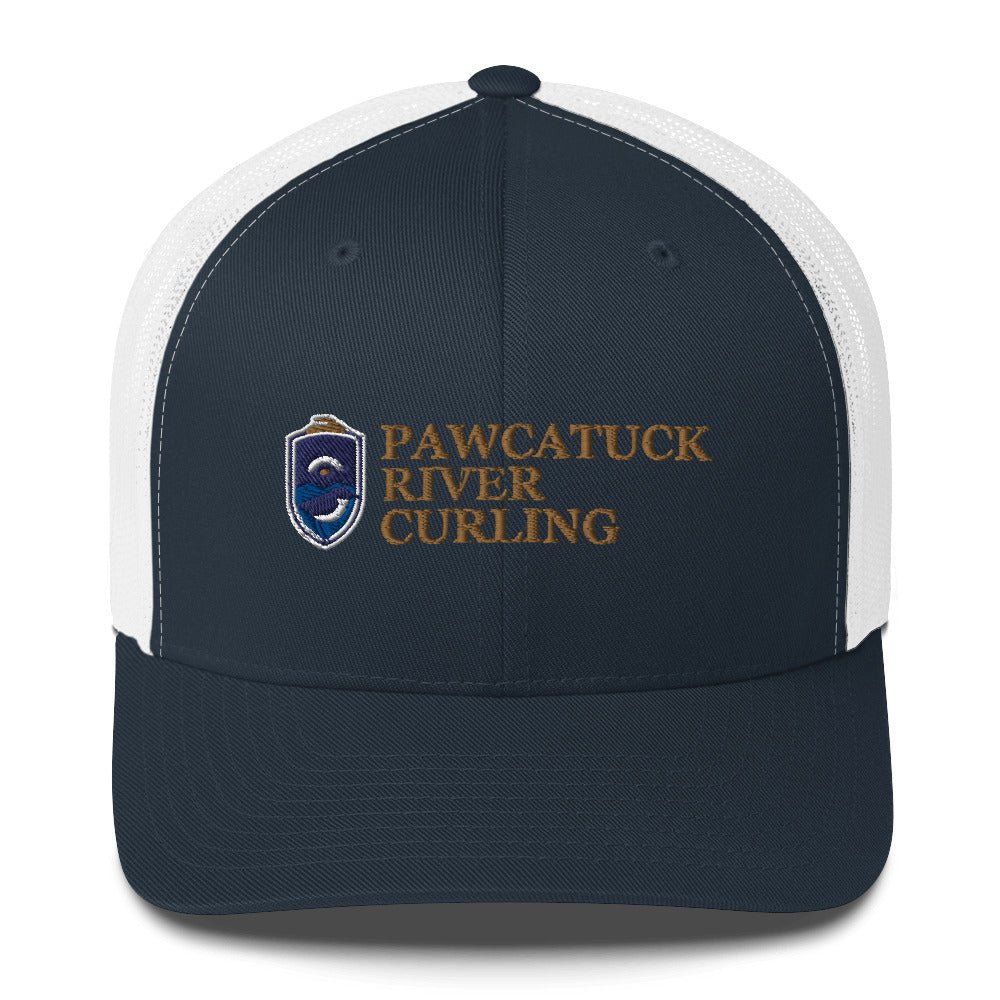 Pawcatuck River Curling Trucker Cap - Broomfitters
