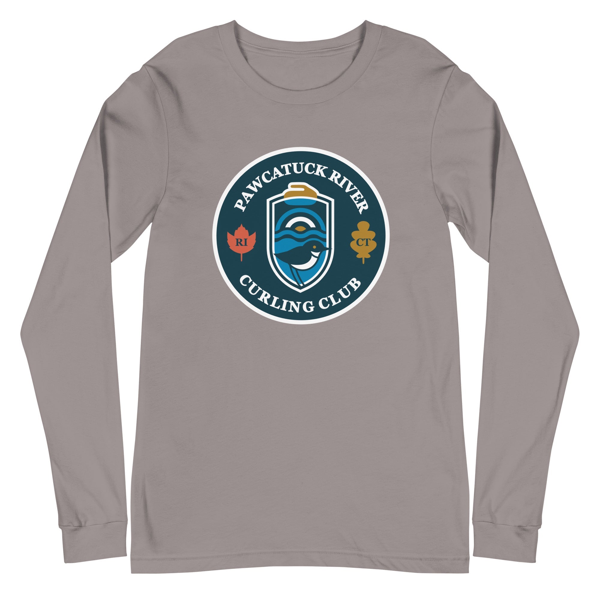 Pawcatuck River Curling Unisex Long Sleeve Tee - Broomfitters