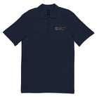 Pawcatuck River Curling Unisex pique polo shirt - Broomfitters