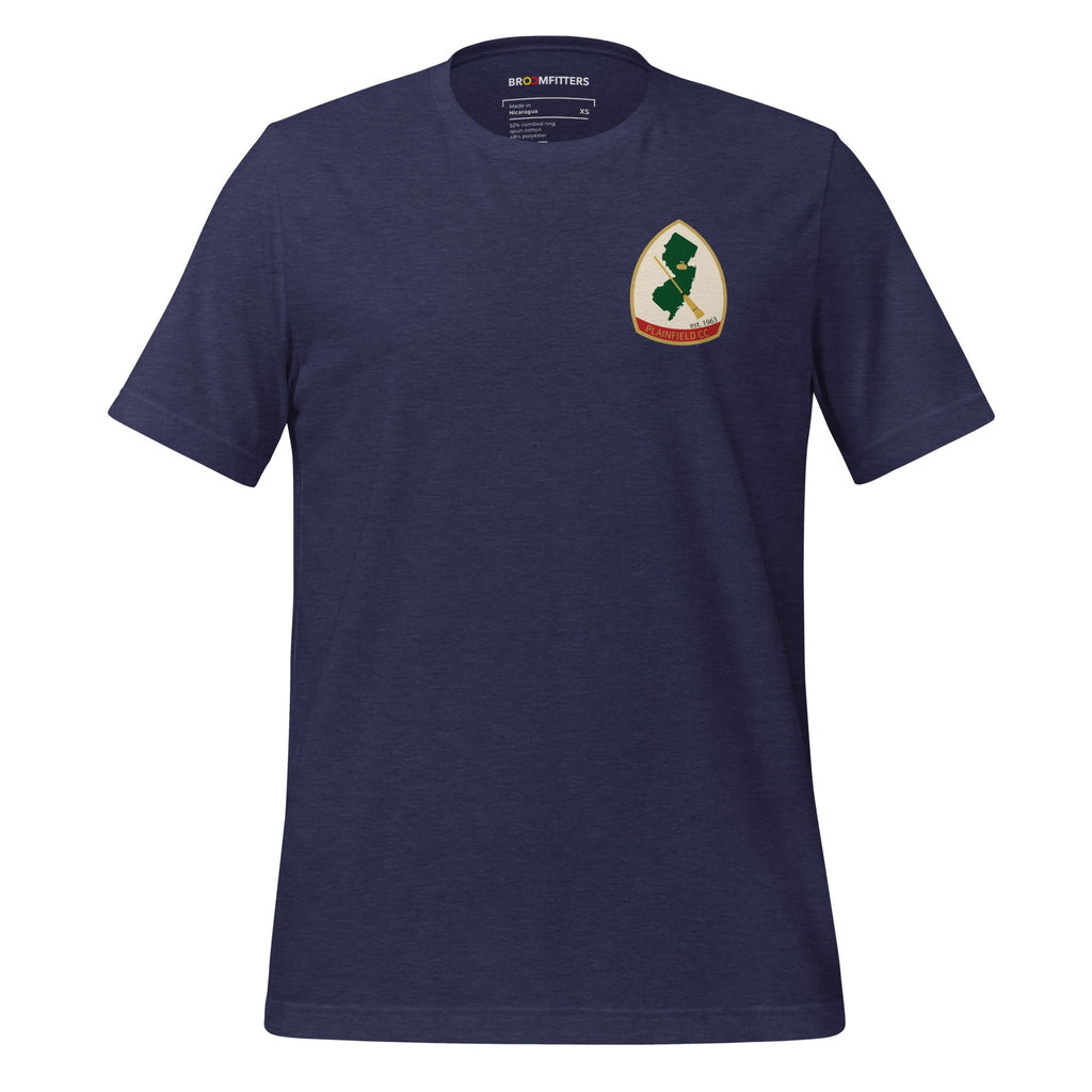 Plainfield Curling Club corner logo t-shirt - Broomfitters