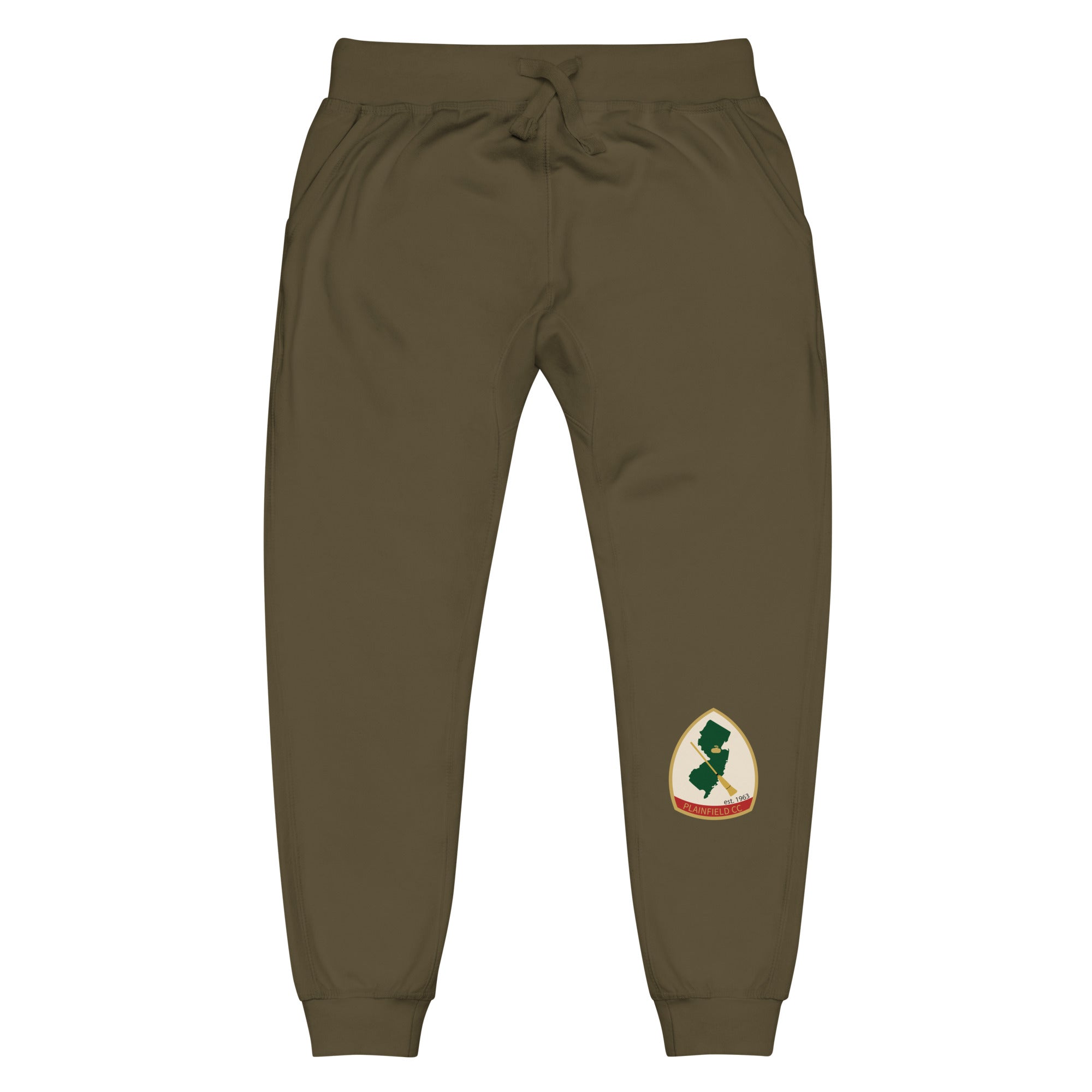 Plainfield Curling Unisex fleece sweatpants - Broomfitters