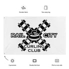 Rail City Curling Club Flag - Broomfitters