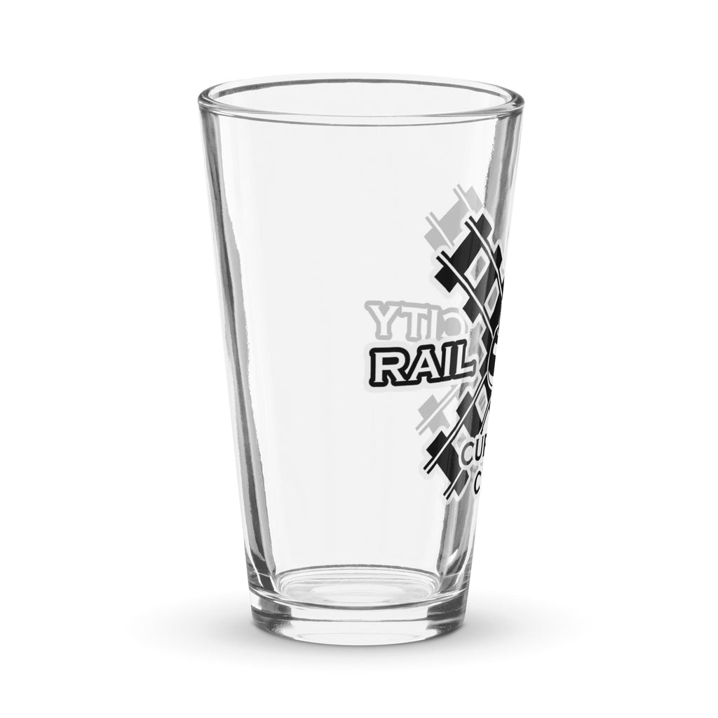 Rail City Curling Club pint glass - Broomfitters