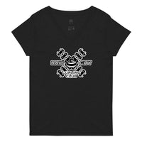 Rail City Curling Women’s v-neck t-shirt - Broomfitters